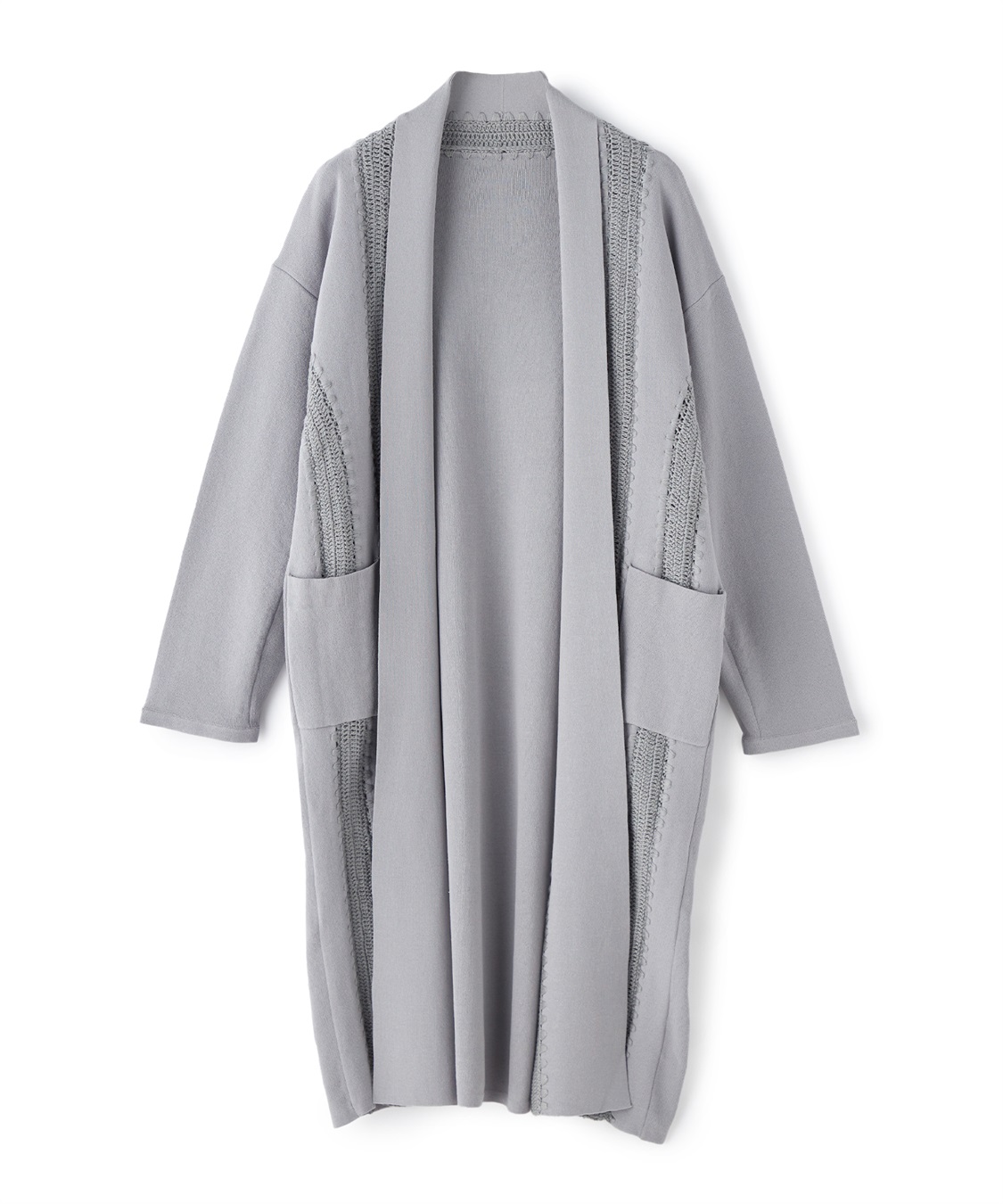 ATSURO TAYAMA カギ針編みづかいロングカーディガン_variation_1