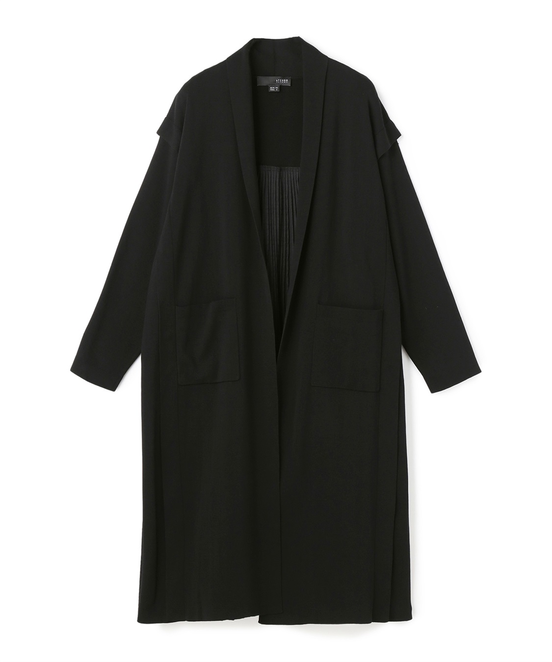 ATSURO TAYAMA コットンxポリエステルカーディガン_variation_1