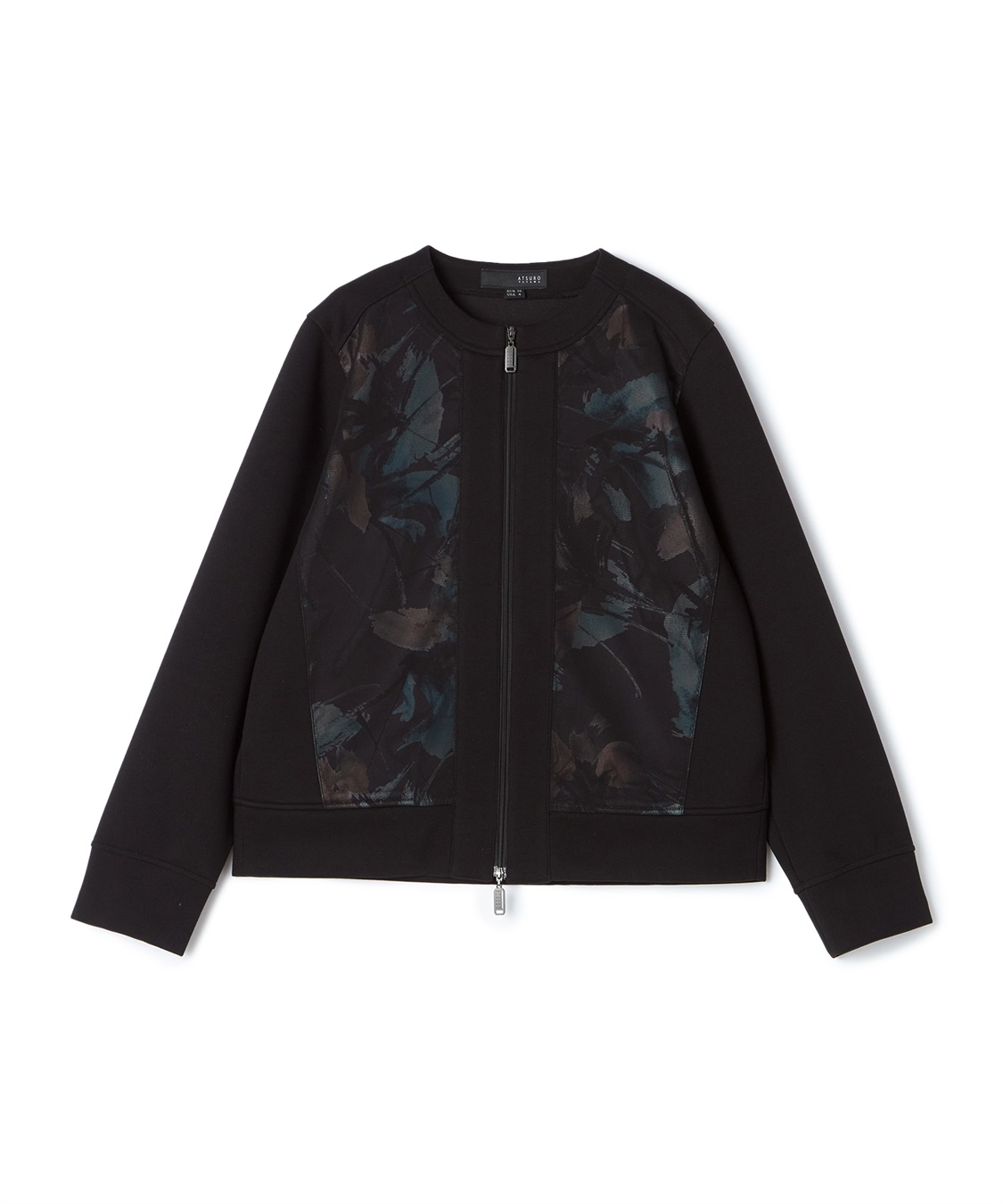 ATSURO TAYAMA プリント&#215;メッシュ使いカーディガン_main