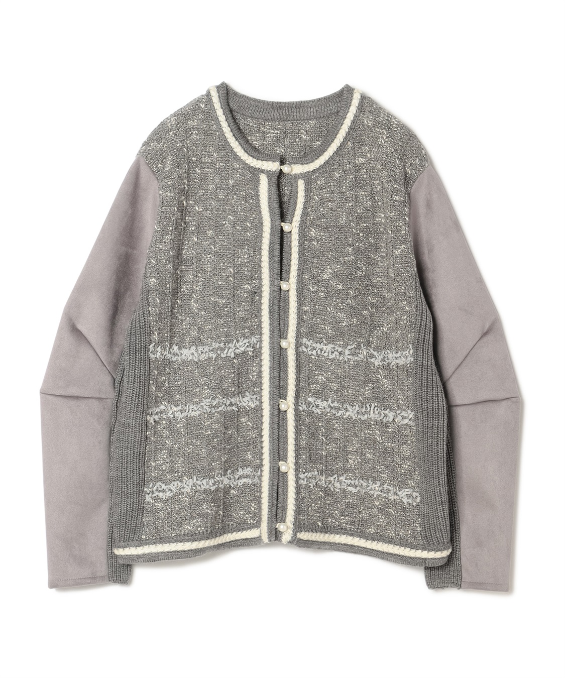 ATSURO TAYAMA ツィードカーディガン_variation_1