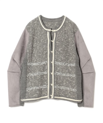 ATSURO TAYAMA ツィードカーディガン_variationthumb_1