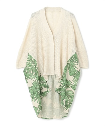 ATSURO TAYAMA レイヤード風異素材コンビカーディガン_variationthumb_1