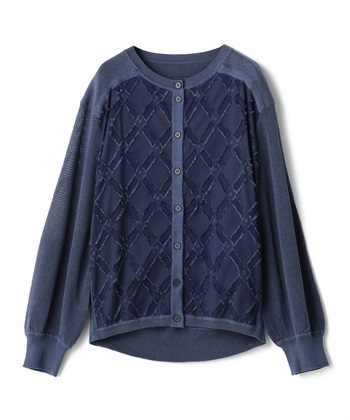 ATSURO TAYAMA リネンコットンメッシュカーディガン_variationthumb_2