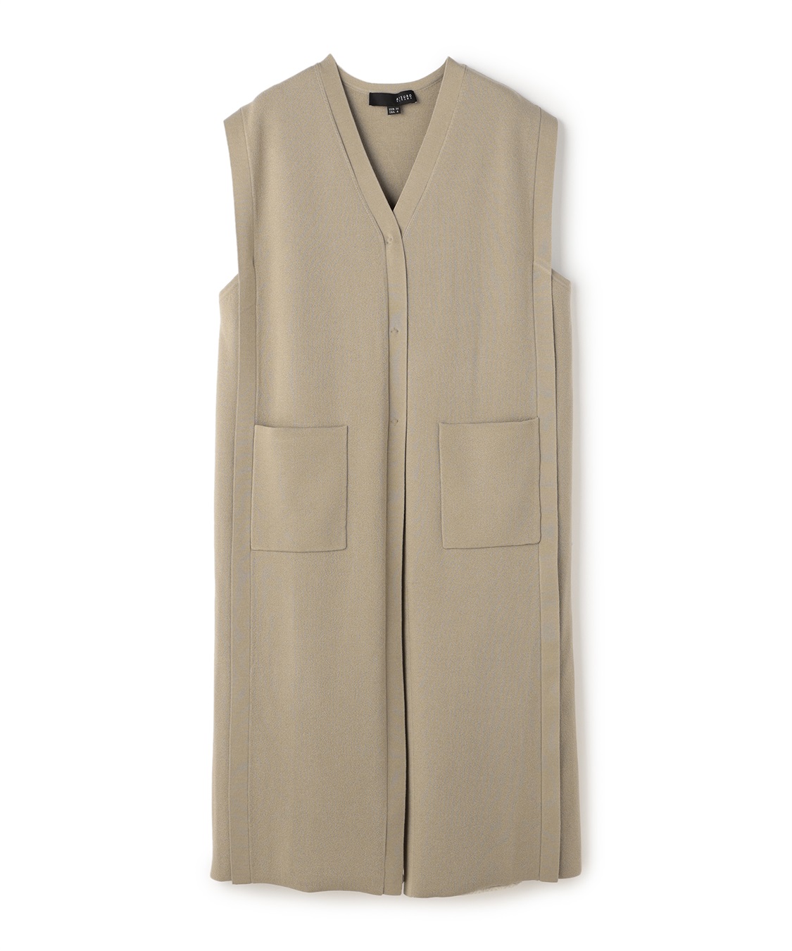 後ろプリーツ切り替えロングベスト ATSURO TAYAMA｜クロスプラス公式