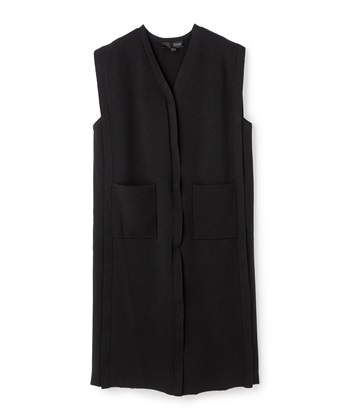 ATSURO TAYAMA 後ろプリーツ切り替えロングベスト_variationthumb_1