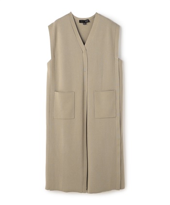 ATSURO TAYAMA 後ろプリーツ切り替えロングベスト_variationthumb_2