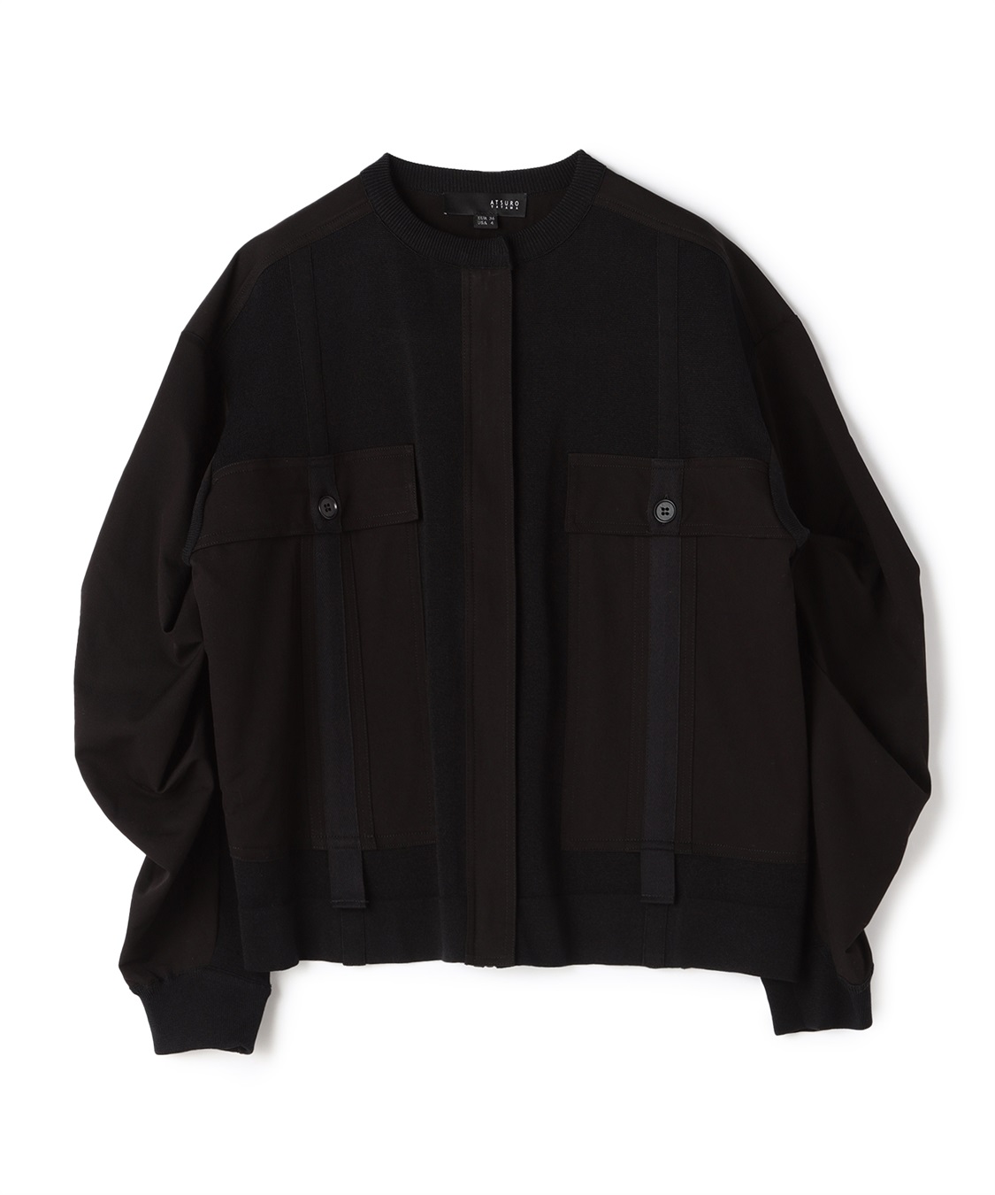 ATSURO TAYAMA ミラノリブドッキングカーディガン_variation_1