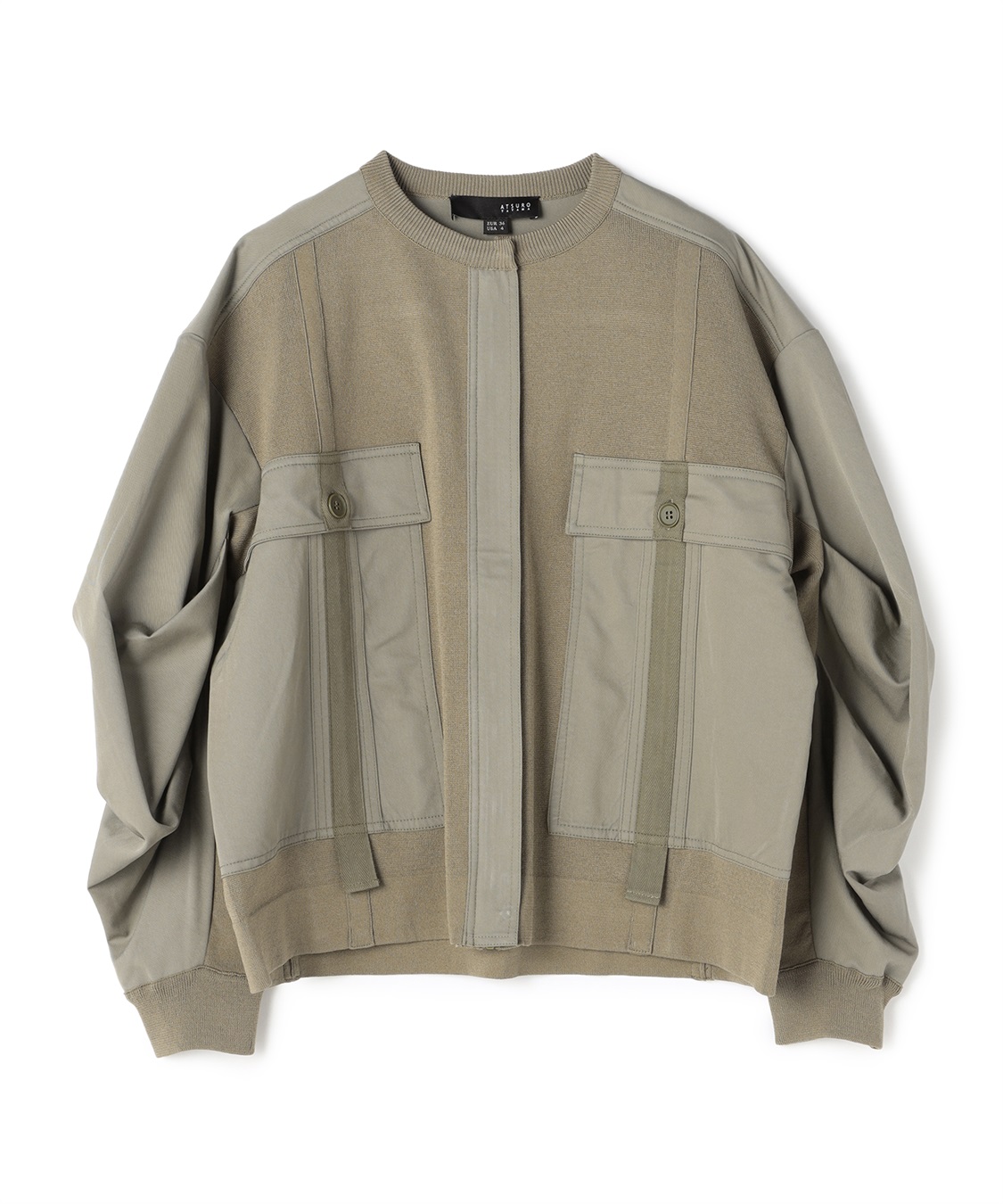 ATSURO TAYAMA ミラノリブドッキングカーディガン_variation_2