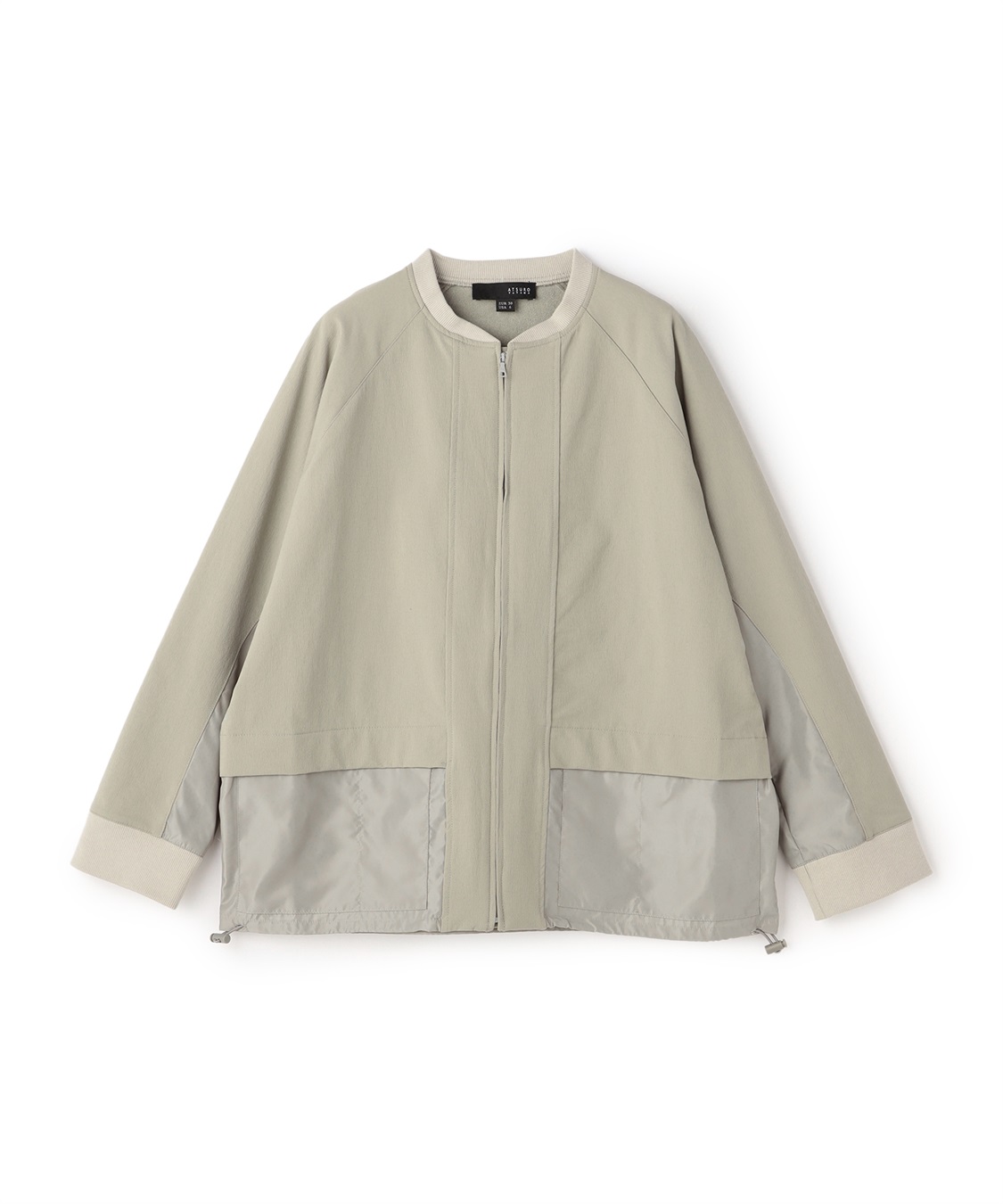 ATSURO TAYAMA 裾切替リブ襟ブルゾン_variation_1
