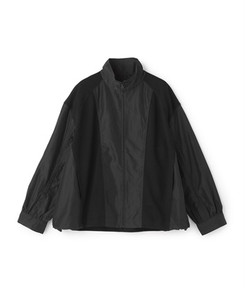 ダンボールニット×ナイロン切り替えブルゾン ATSURO TAYAMA｜クロス