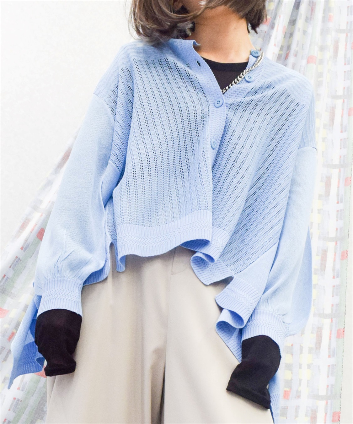 ATSURO TAYAMA フレアカーディガン_main