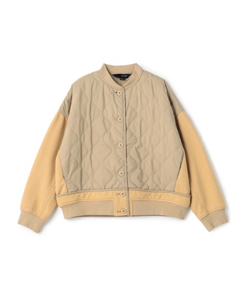 ATSURO TAYAMA 異素材コンビキルティングブルゾン_variationthumb_3