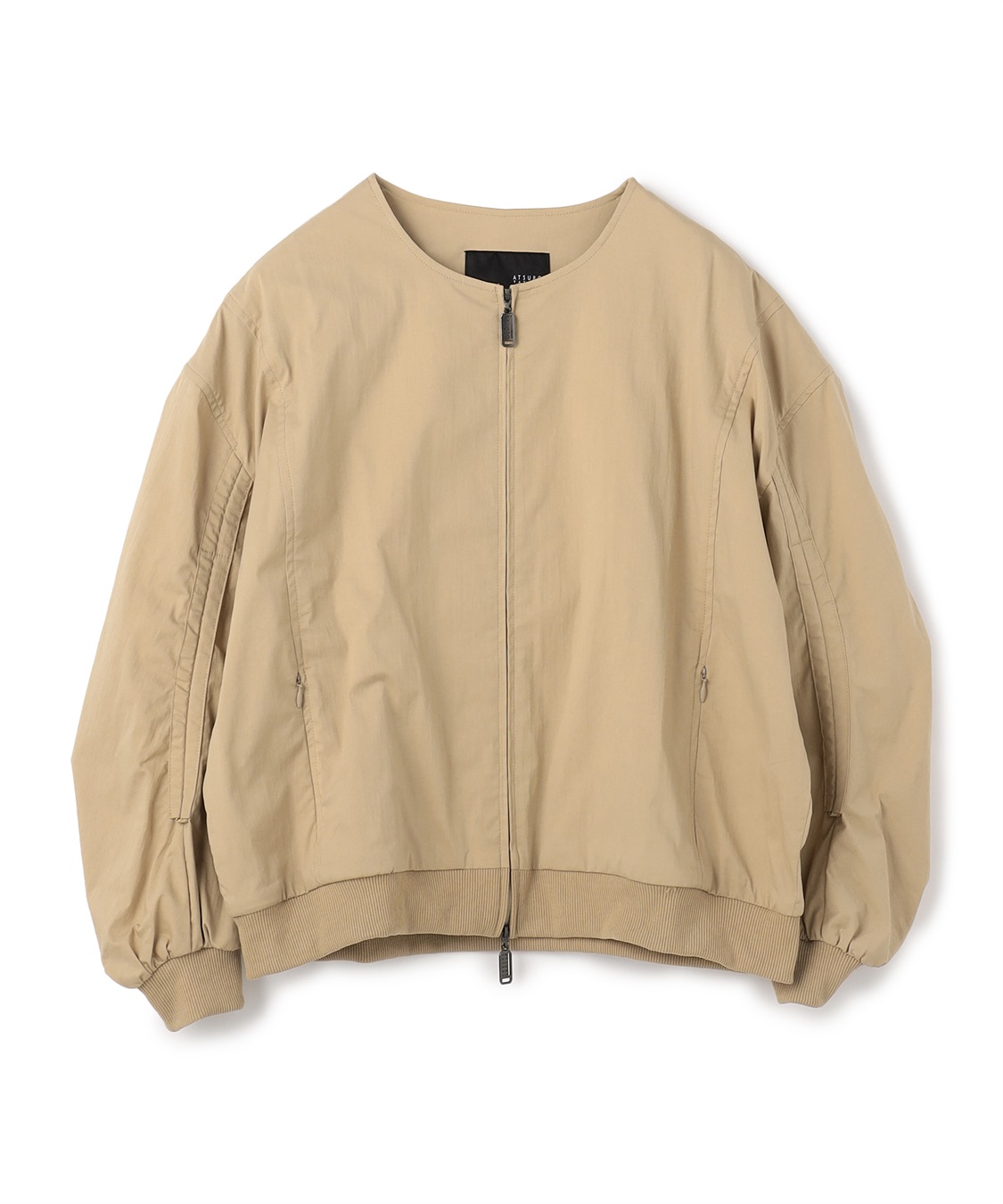 ATSURO TAYAMA ノーカラーブルゾン_variation_2