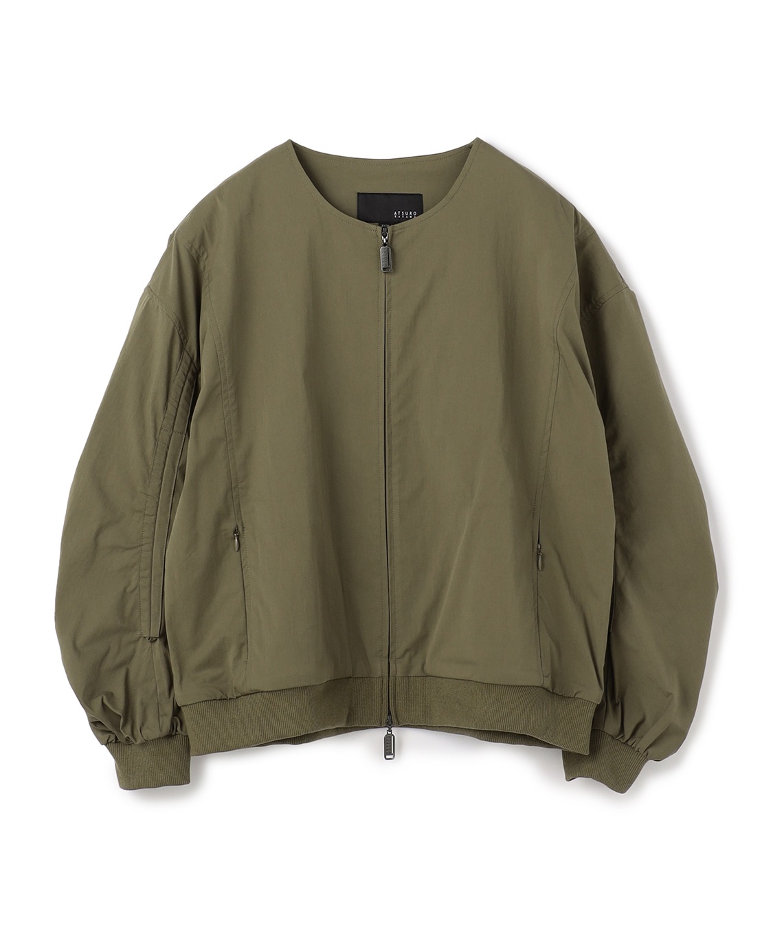 ATSURO TAYAMA ノーカラーブルゾン_variation_3