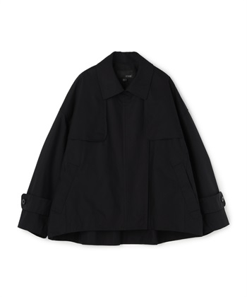 コットンポプリンジャケット(ブラック-34)