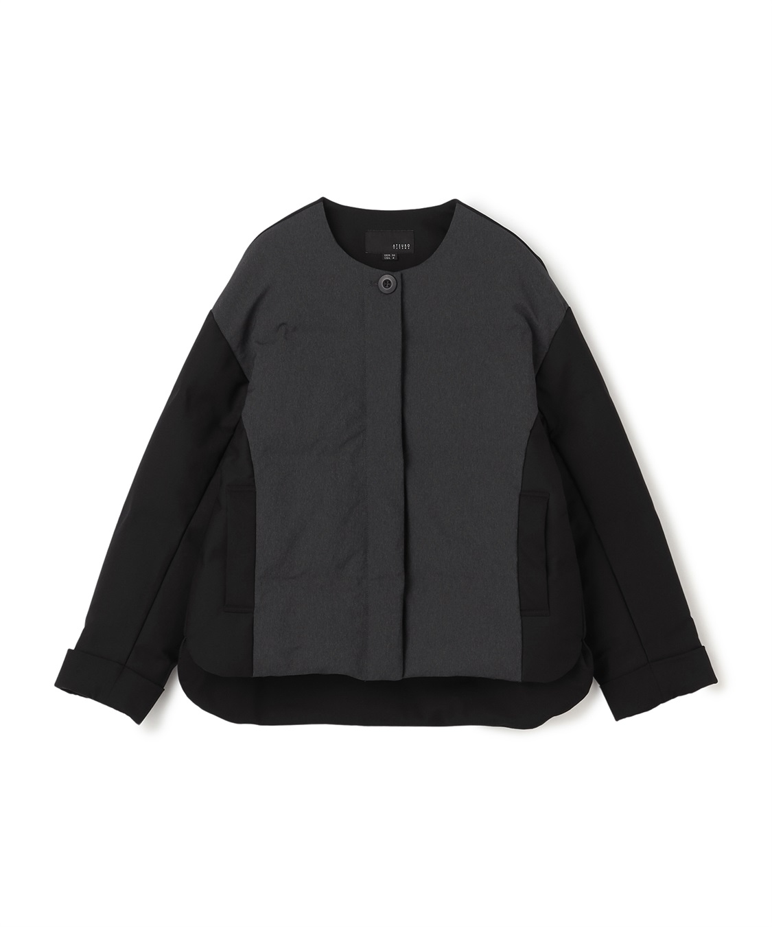 ATSURO TAYAMA グレンチェックダウンジャケット_variation_1