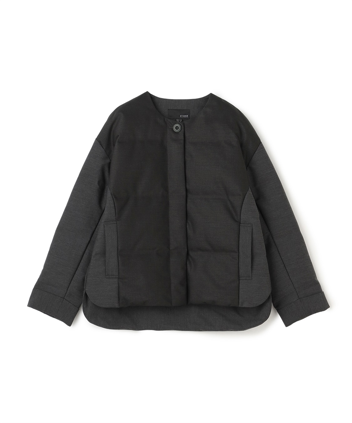 ATSURO TAYAMA グレンチェックダウンジャケット_variation_2