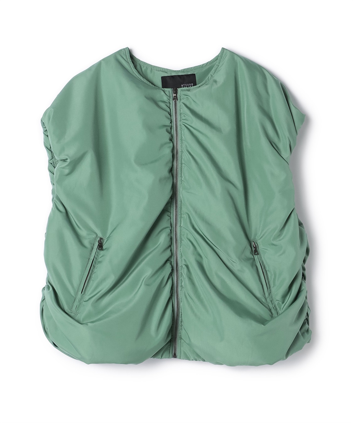 ATSURO TAYAMA ポリエステルタフタパデッドベスト_variation_2