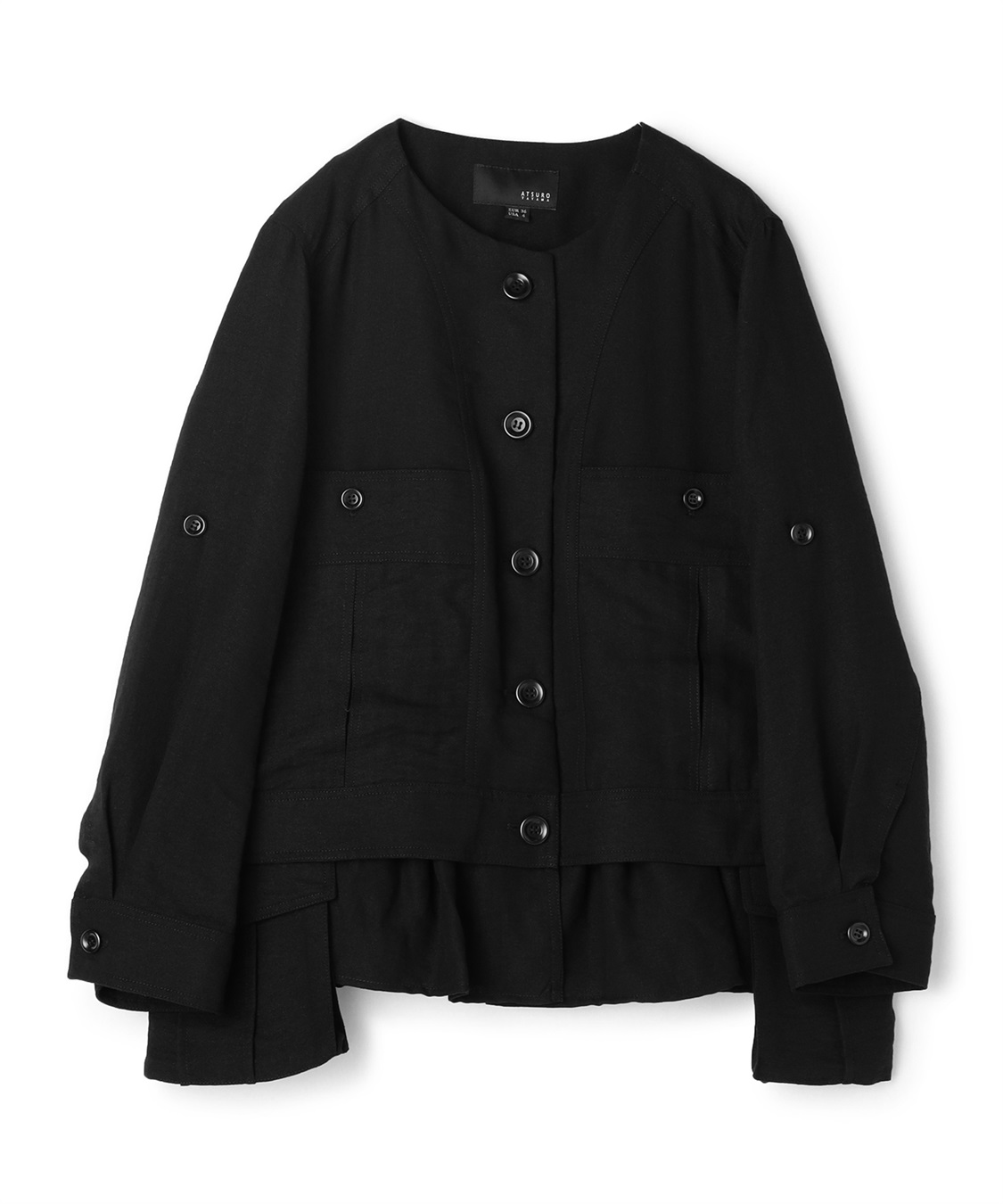 ATSURO TAYAMA フェイクレイヤード切り替えブルゾン_main