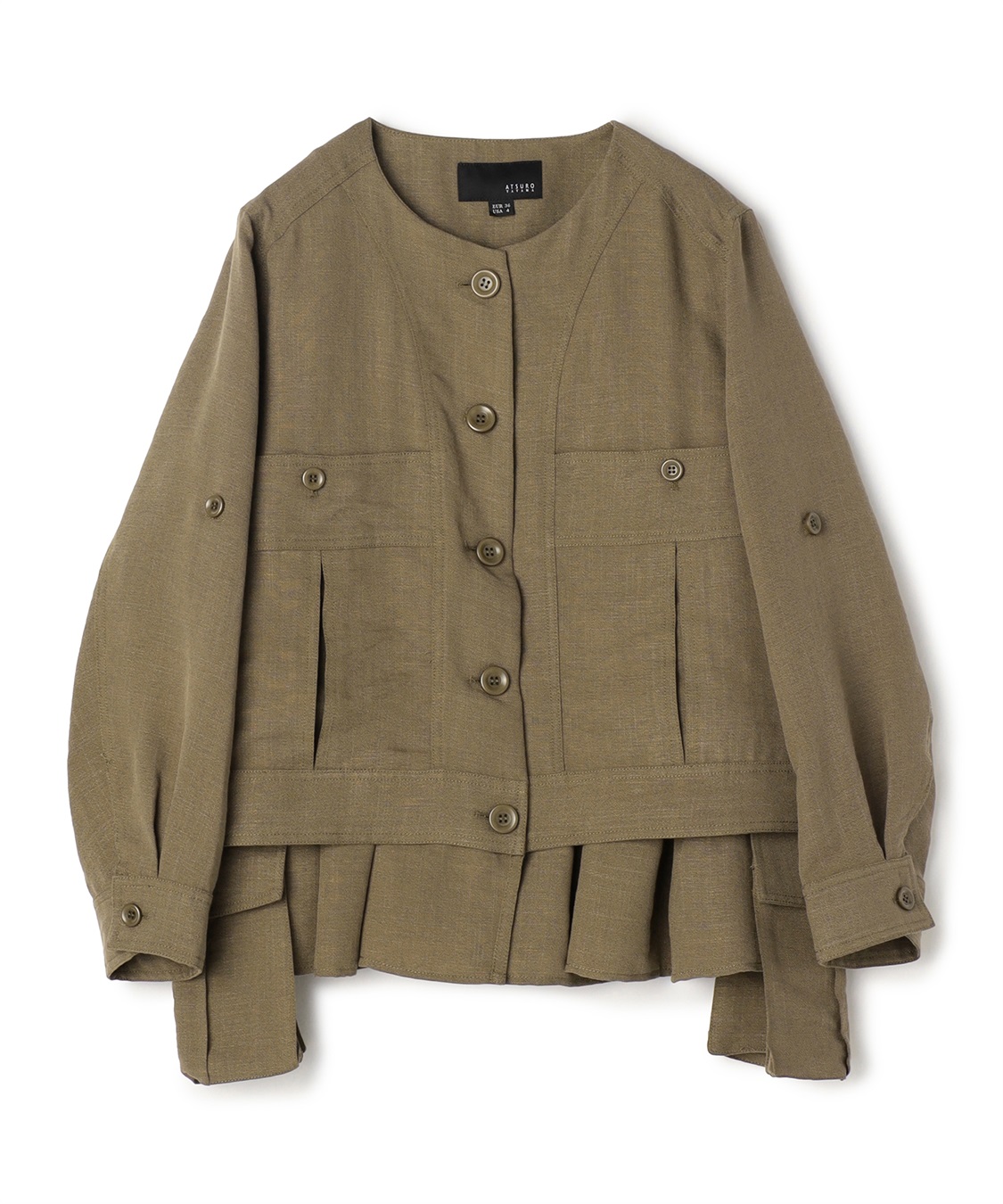 ATSURO TAYAMA フェイクレイヤード切り替えブルゾン_variation_2