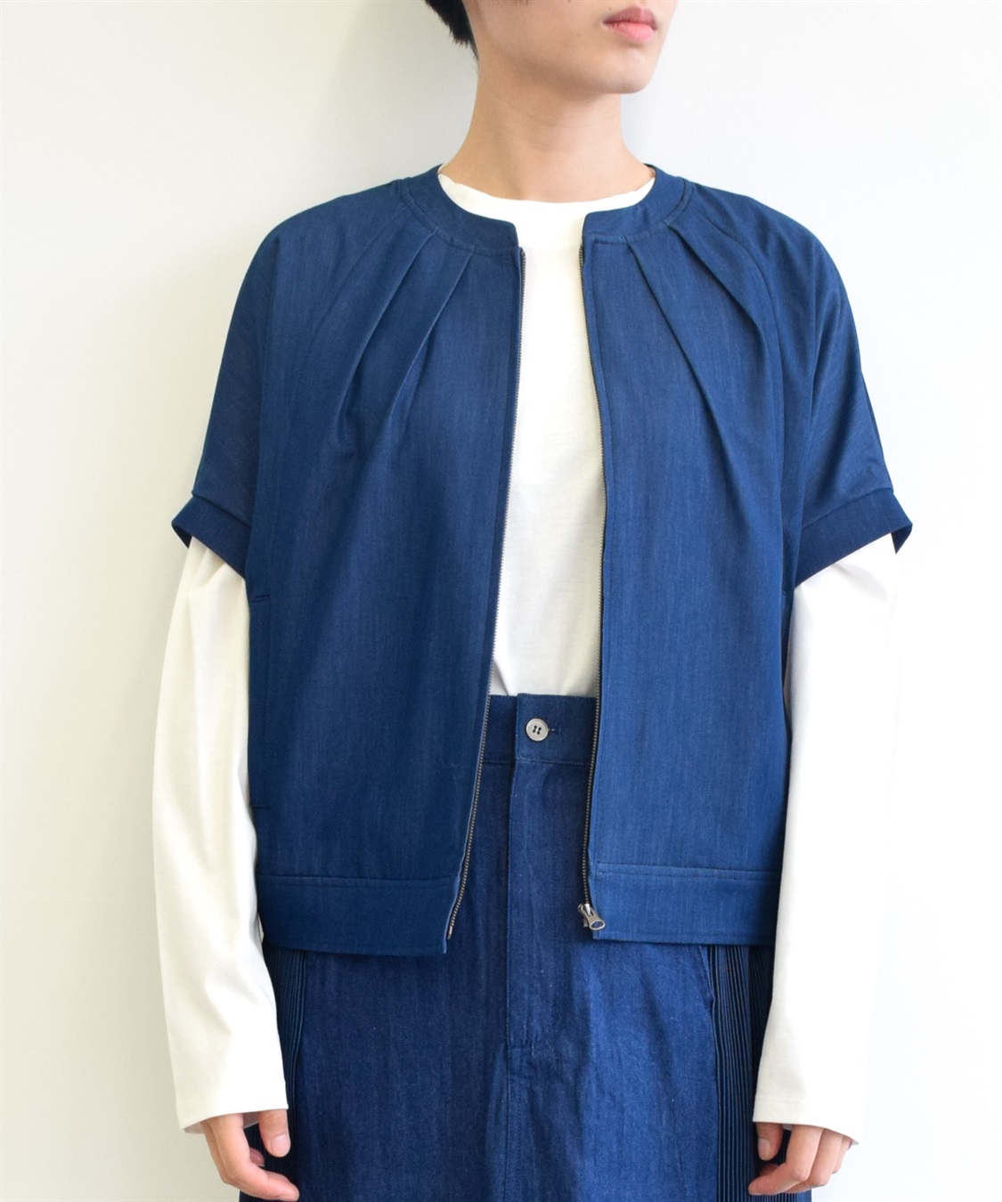 ATSURO TAYAMA ドルマンスリーブデニムブルゾン_main