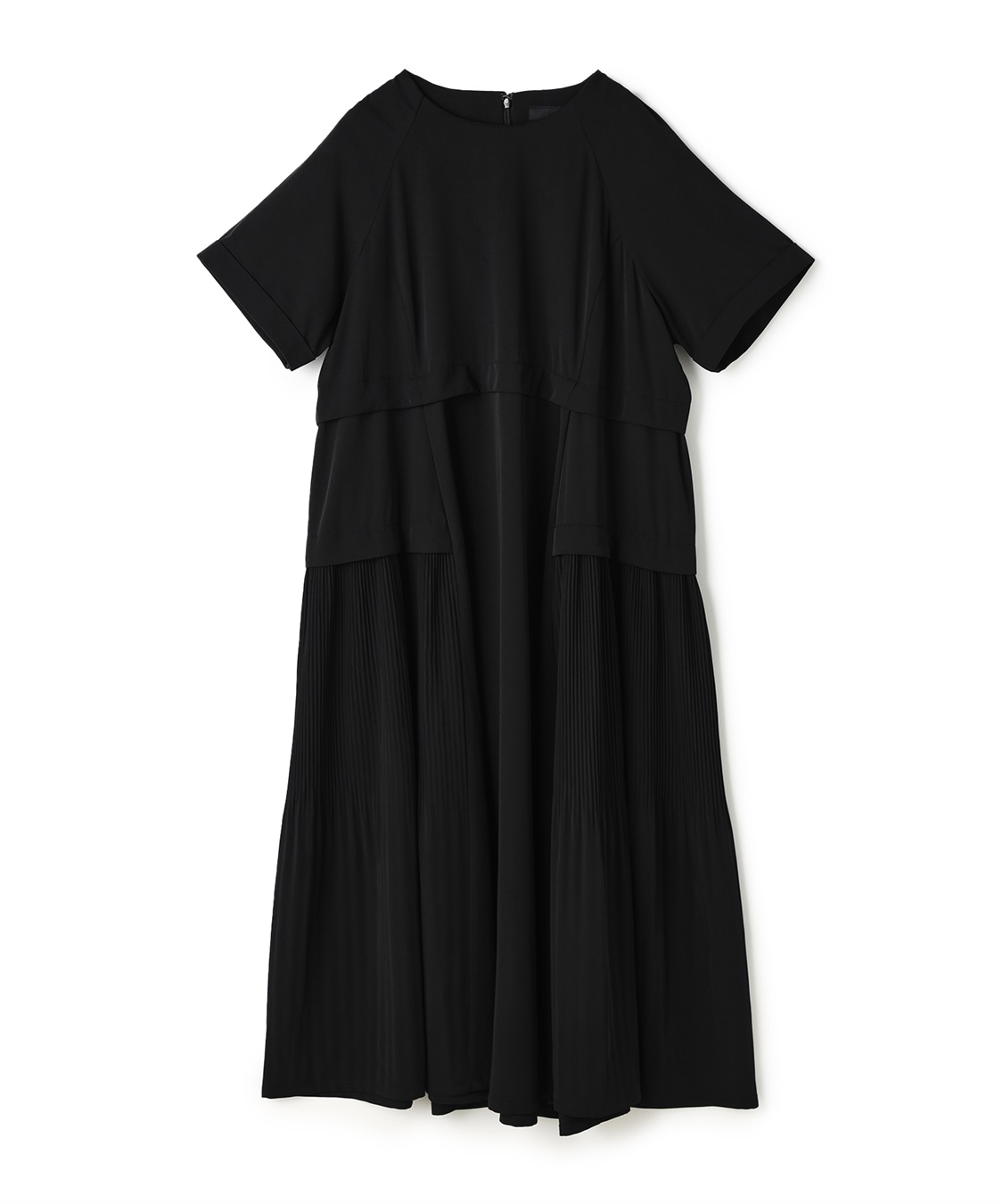 ATSURO TAYAMA プリーツ切り替えティアードワンピース_variation_1