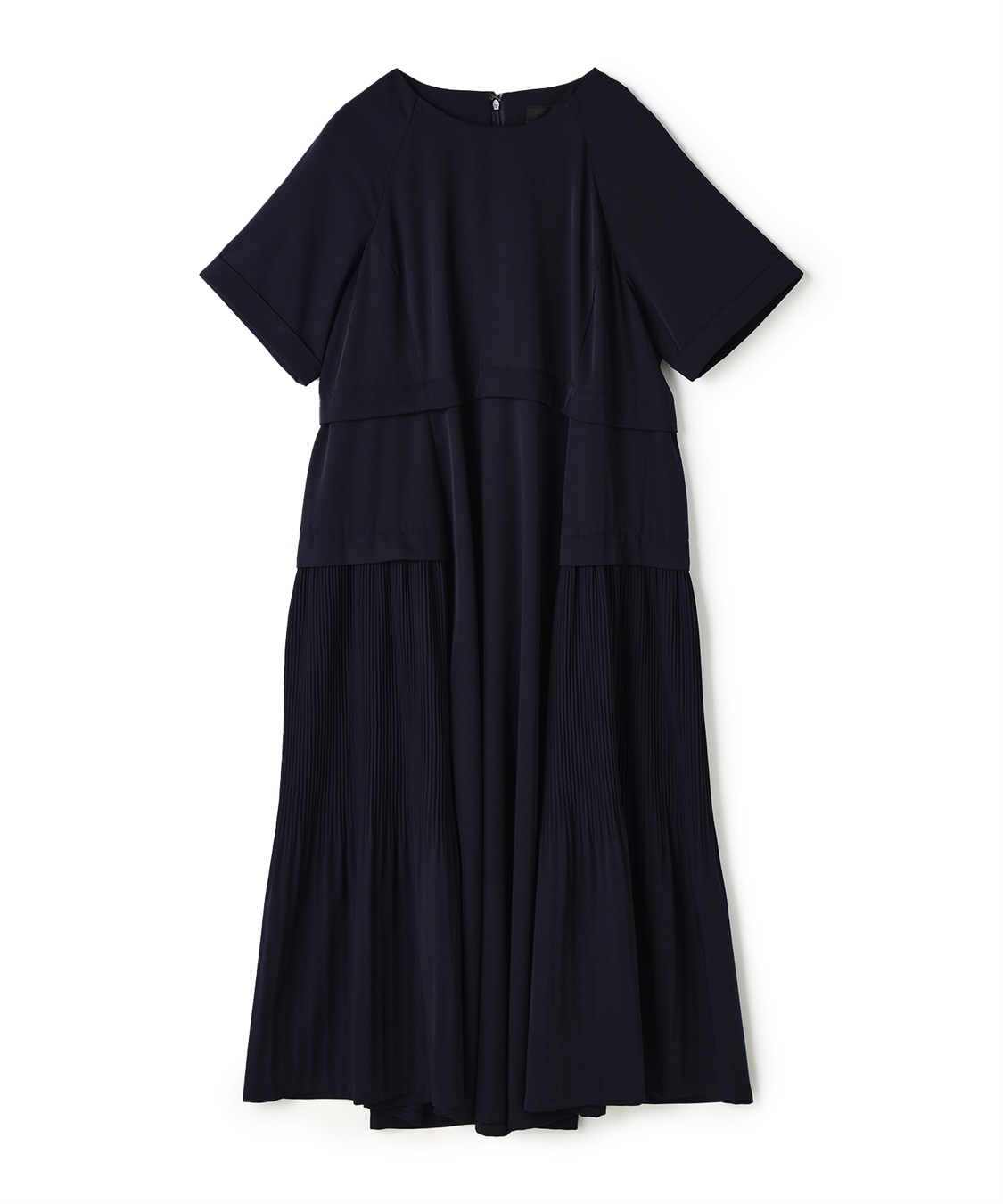 ATSURO TAYAMA プリーツ切り替えティアードワンピース_variation_2