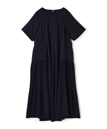 ATSURO TAYAMA プリーツ切り替えティアードワンピース_variationthumb_2