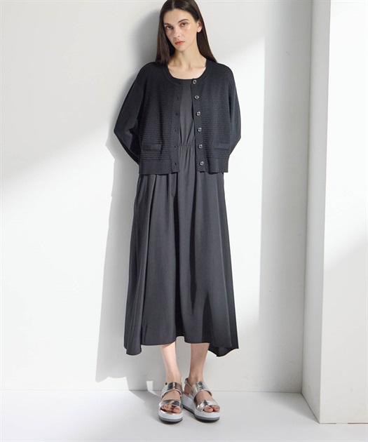 カーディガンドッキングワンピース
