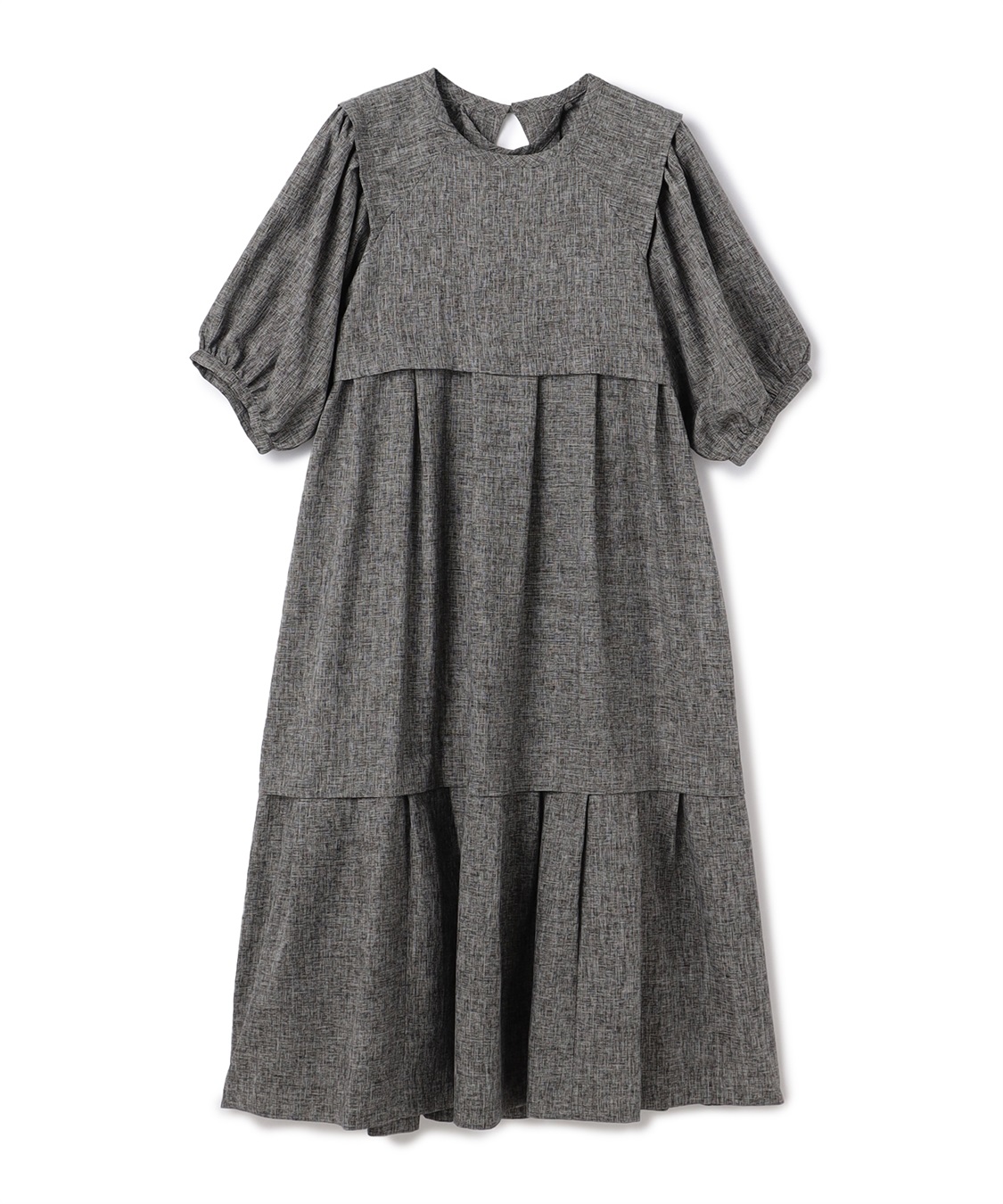 ATSURO TAYAMA ティアード切り替えワンピース_variation_2