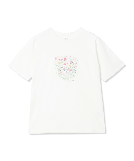 おかべてつろう「もすこし力をぬいて生きてみようかな」Tシャツ