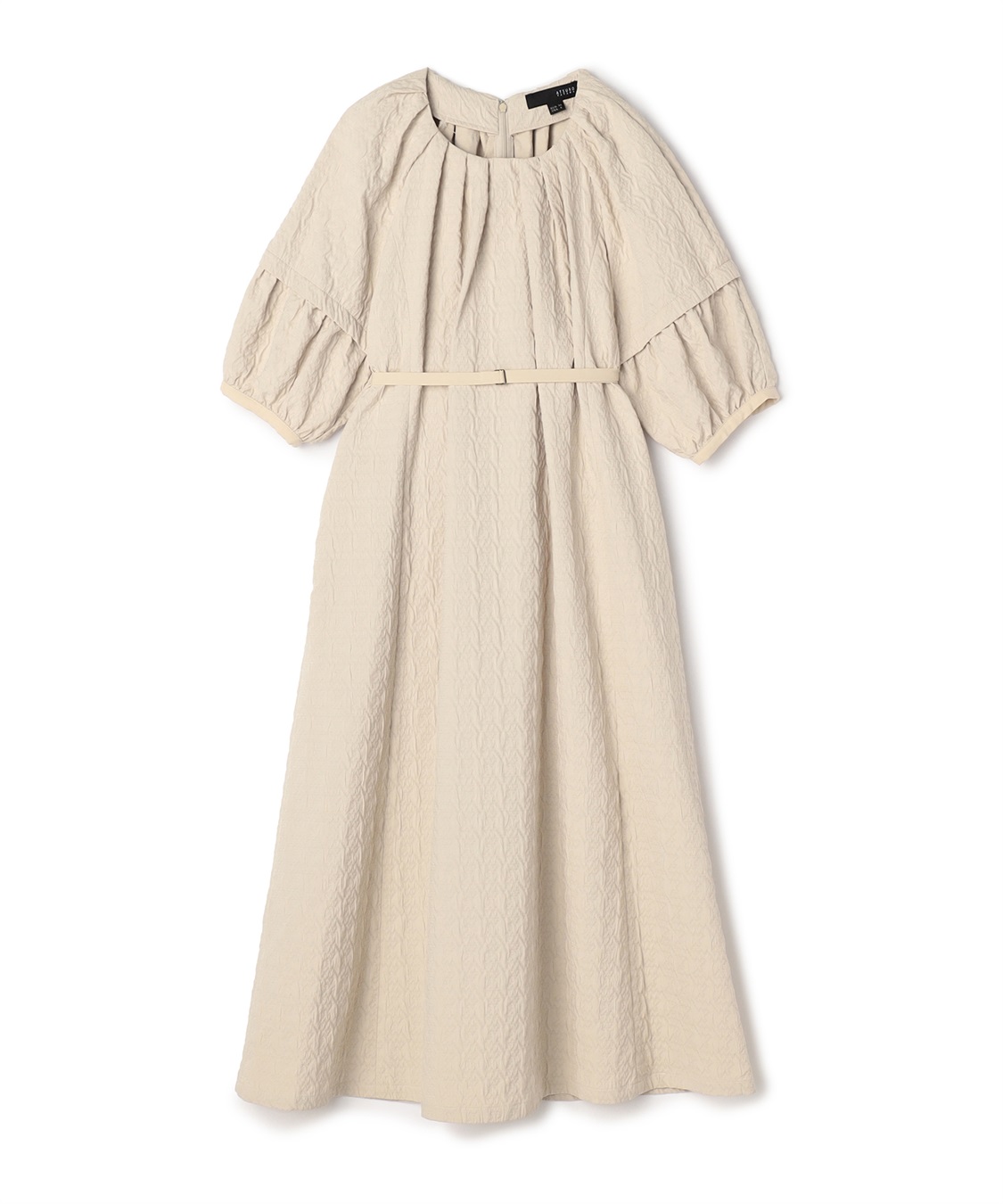 ATSURO TAYAMA ジャカードタフタワンピース_variation_2