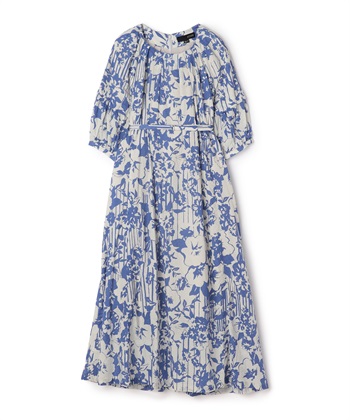 ATSURO TAYAMA モノトーンストライプ&#215;フラワーワンピース_variationthumb_2