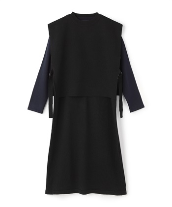 ATSURO TAYAMA ジャカードニットベスト＆ワンピース_variationthumb_1