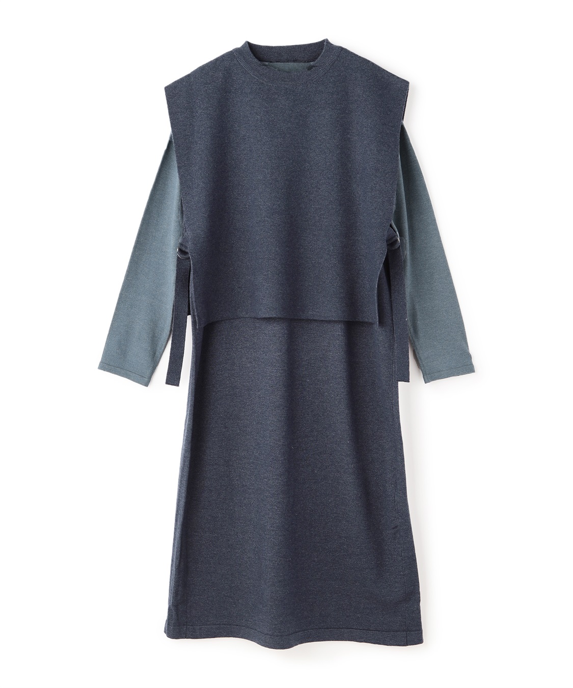 ATSURO TAYAMA ジャカードニットベスト＆ワンピース_variation_2