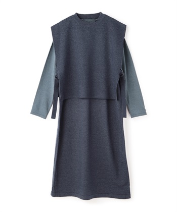 ATSURO TAYAMA ジャカードニットベスト＆ワンピース_variationthumb_2