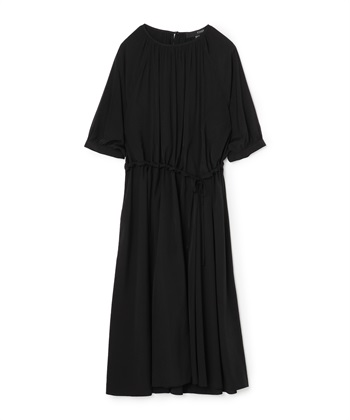 ドロストワンピース(ブラック-36)