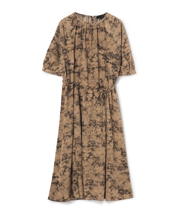 ドロストワンピース(ブラウン系-36)