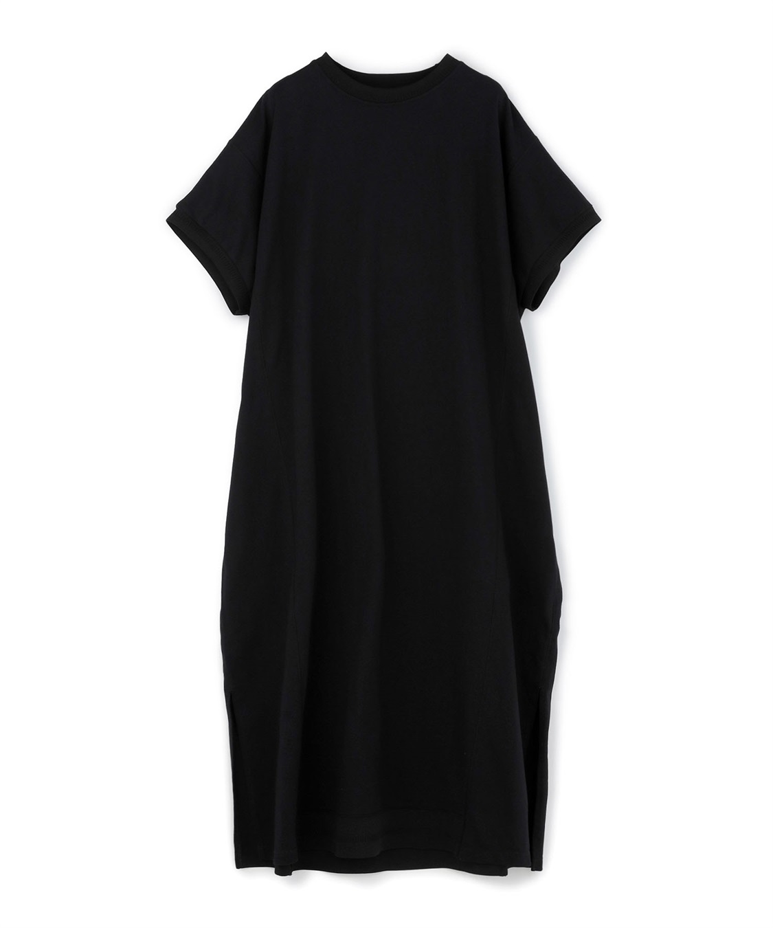 ATSURO TAYAMA USAコットンリブドルマンワンピース_variation_1