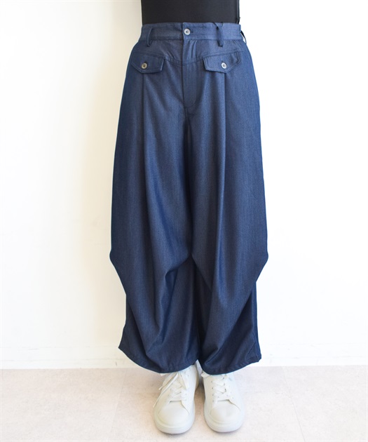 裾切り替えタックパンツ ATSURO TAYAMA｜クロスプラス公式通販サイト