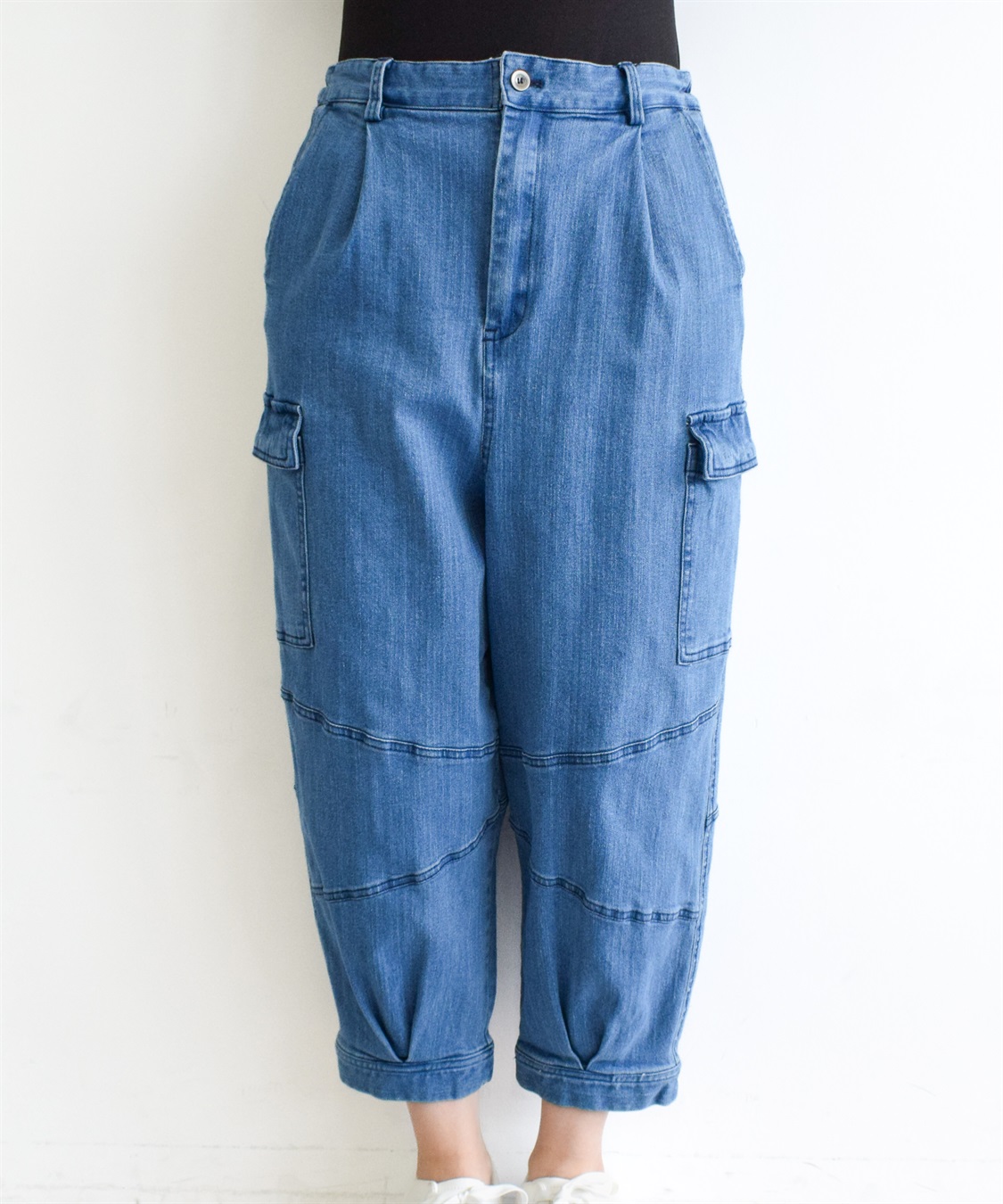 ATSURO TAYAMA デニム半端丈パンツ_main