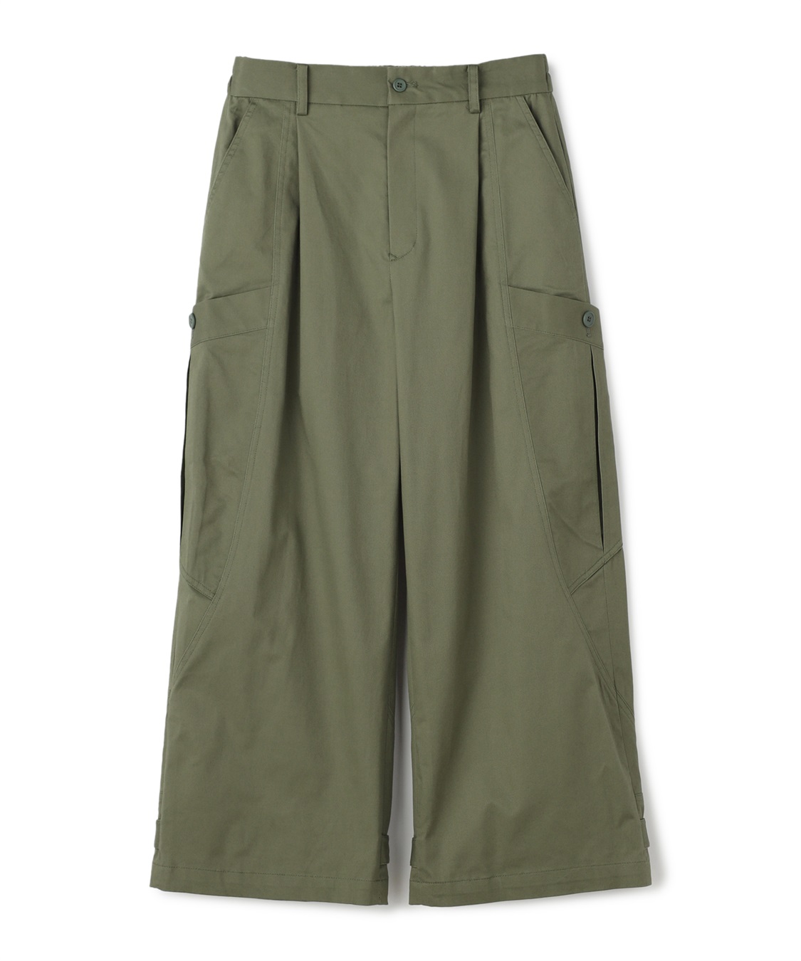 ATSURO TAYAMA チノストレッチワイドパンツ_variation_3