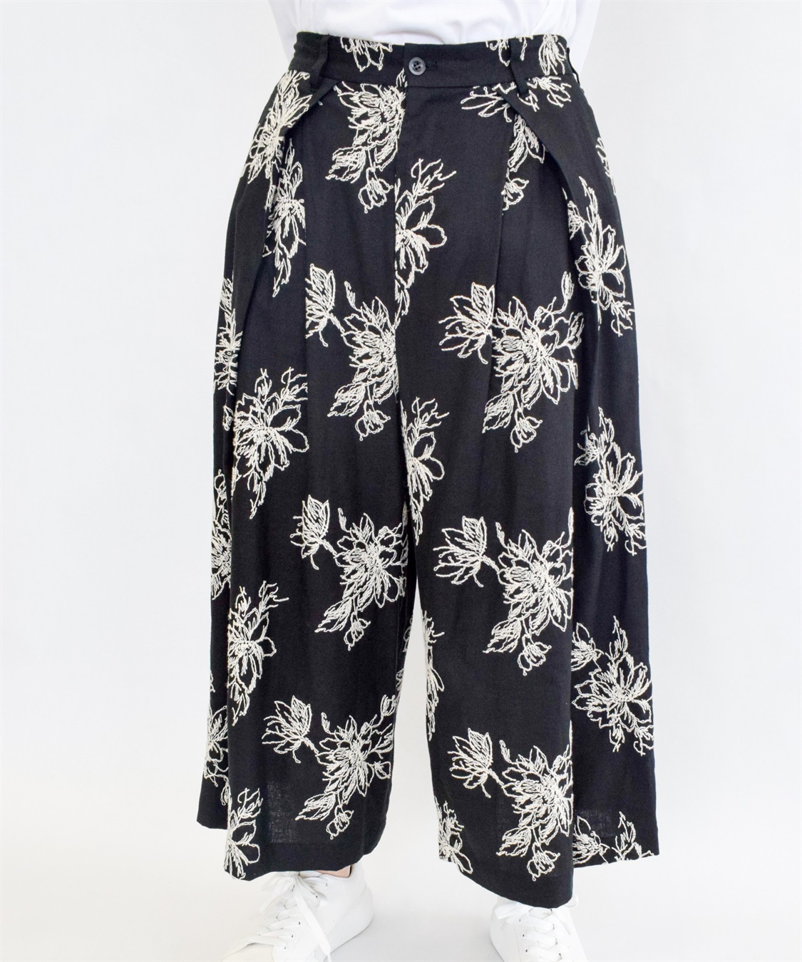 ATSURO TAYAMA エンブロイダリープリントパンツ_main