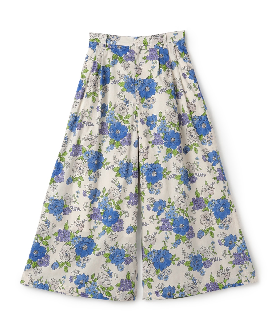 ATSURO TAYAMA フラワープリント柄ガウチョパンツ_variation_2