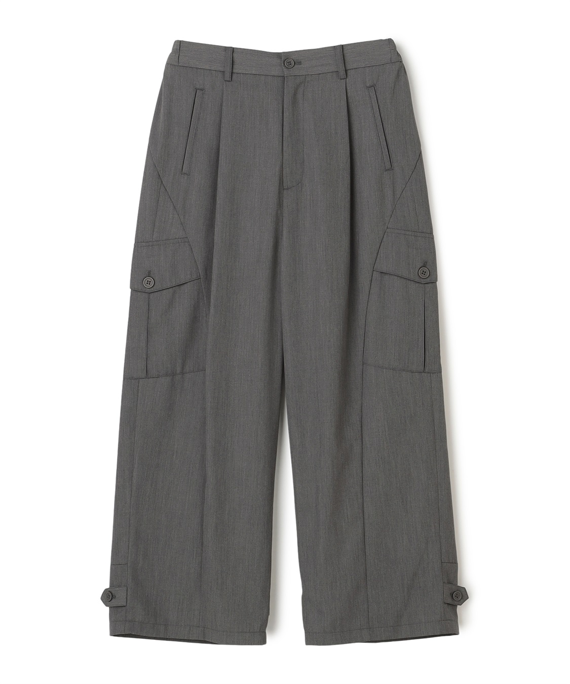 ATSURO TAYAMA ギャバジン生地パンツ_variation_1