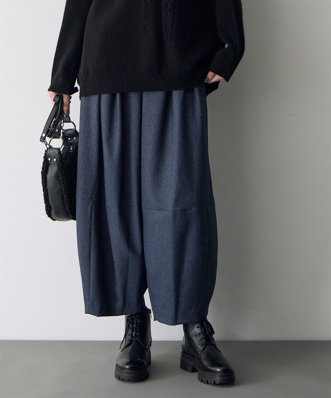 ATSURO TAYAMA ワイド幅ボリュームパンツ_main