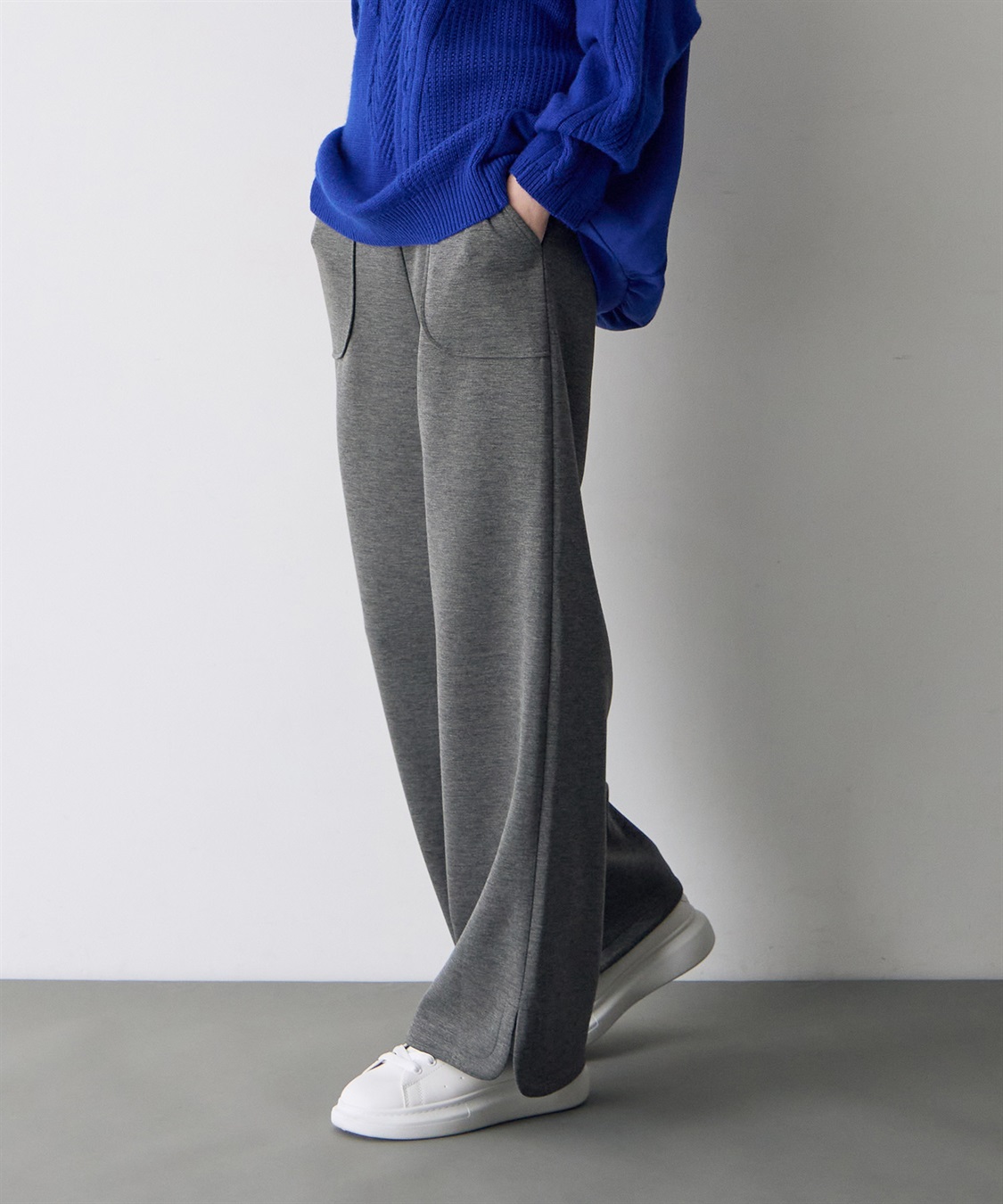 ATSURO TAYAMA ダンボールニットワイドパンツ_main