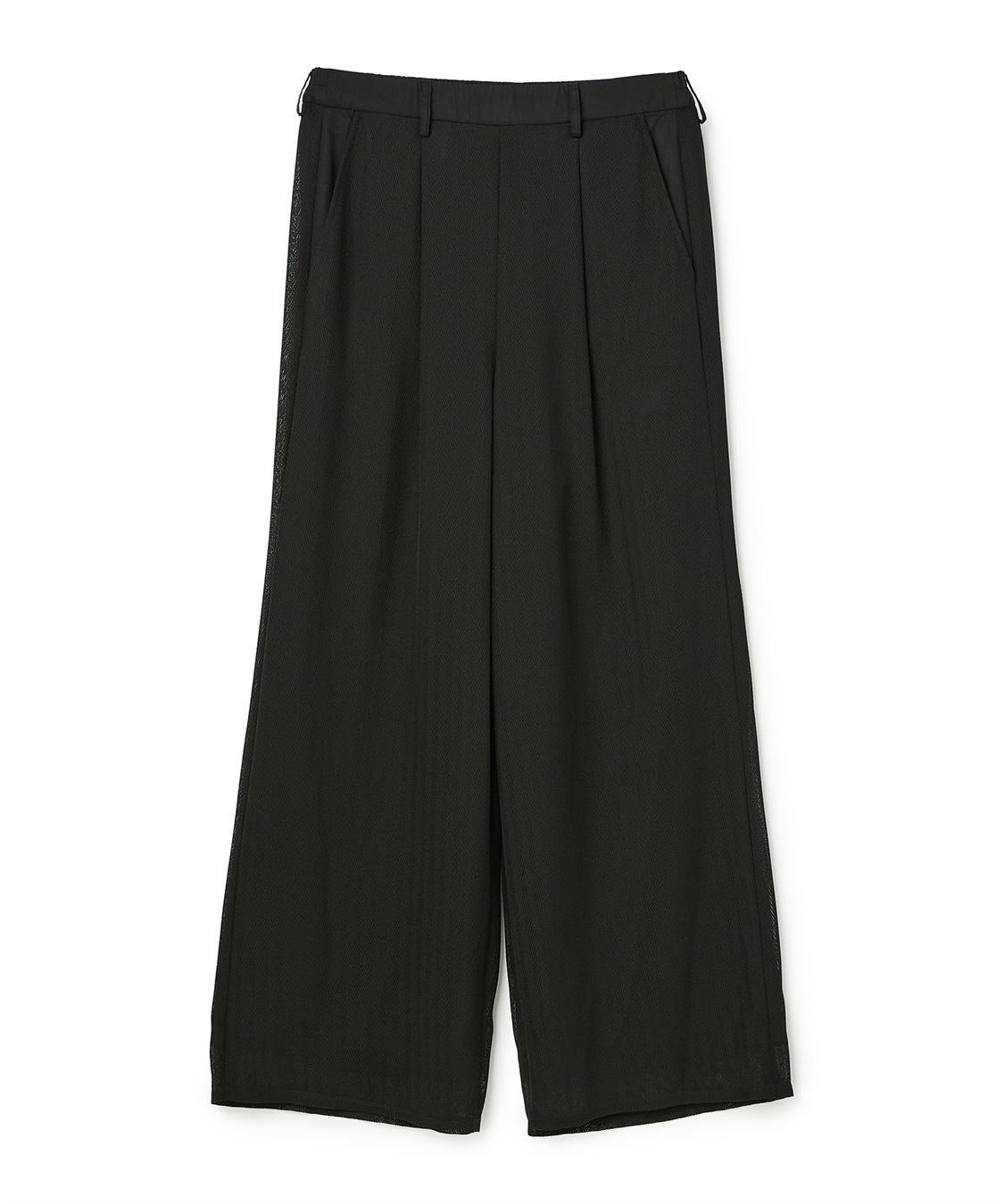 ATSURO TAYAMA ヘリンボーンワイドパンツ_variation_1