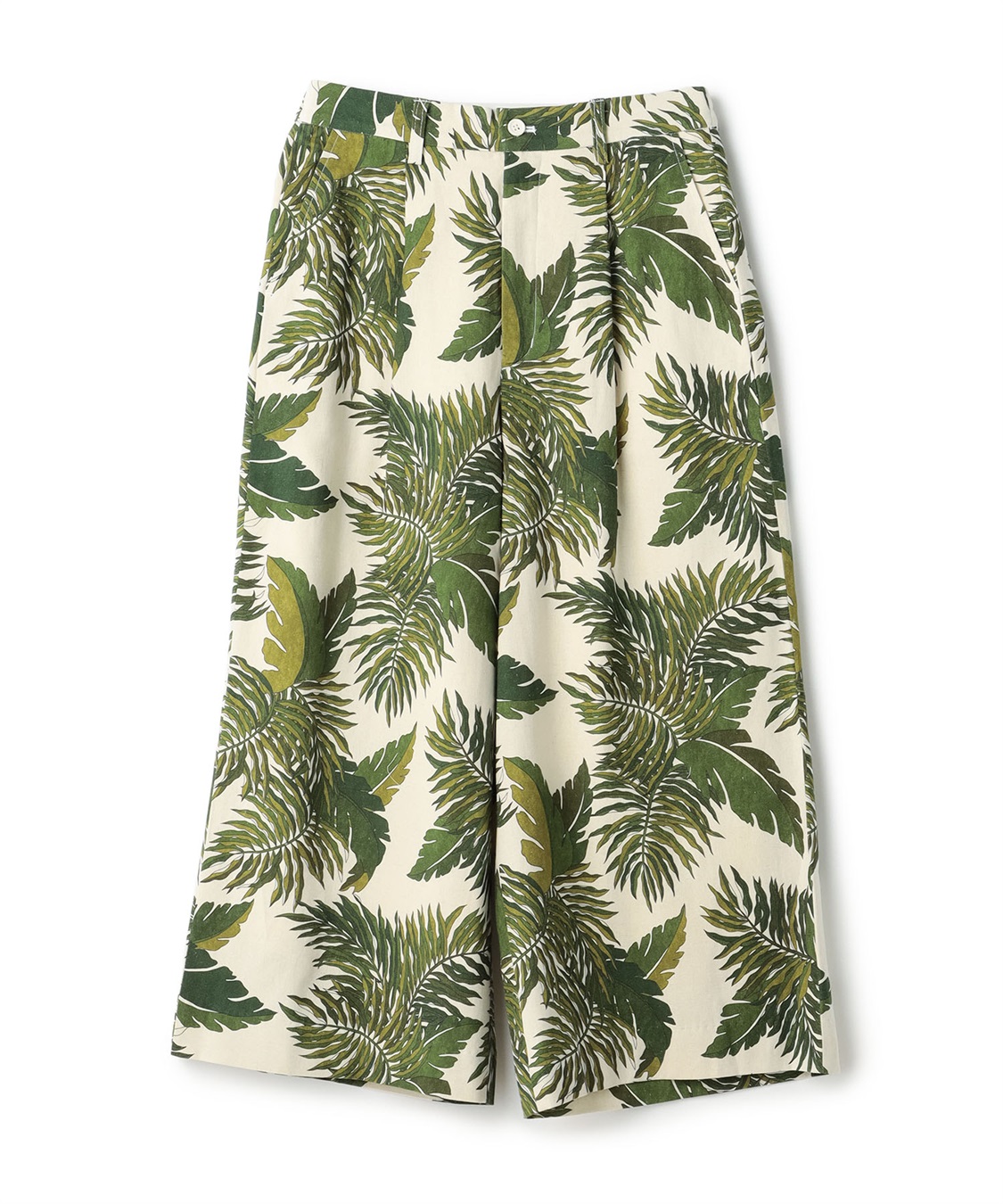 ATSURO TAYAMA ボタニカル柄ワイドパンツ_variation_1