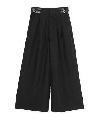 ATSURO TAYAMA ダブルベルトデザインワイドパンツ_variationthumb_2